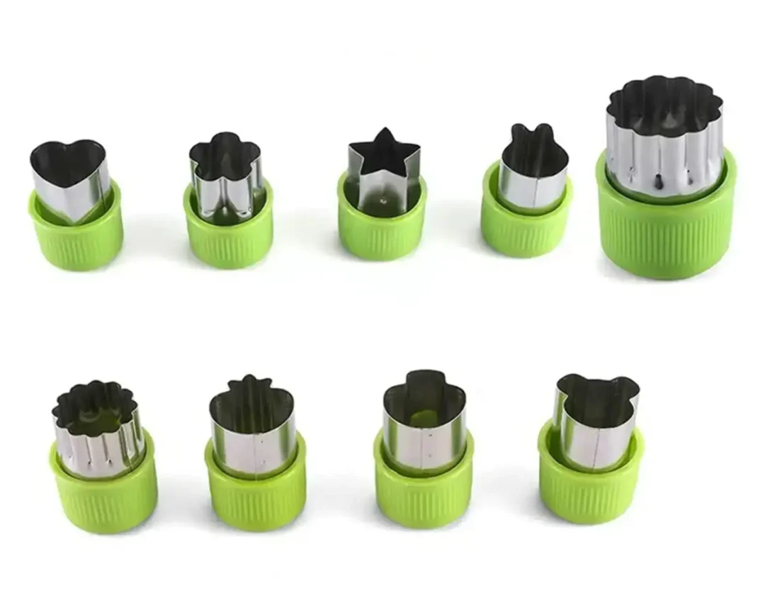 חותך צורות מפלדת אל-חלד עמידות, חותמות לירקות עוגיות פירות,תבנית כלי מטבח