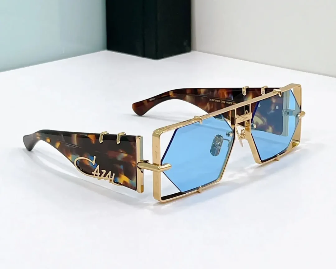 משקפי שמש יוניסקס לגברים ונשים עם עדשות כחולות מקוריות MOD004