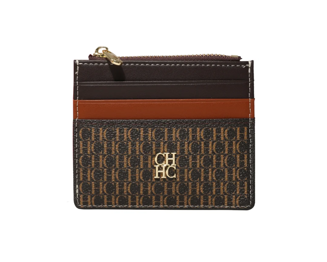 ארנק נשים נוח וקומפקטי מעוצב, מותג אלגנטי ועמיד עם רוכסן, ריבוי תאים