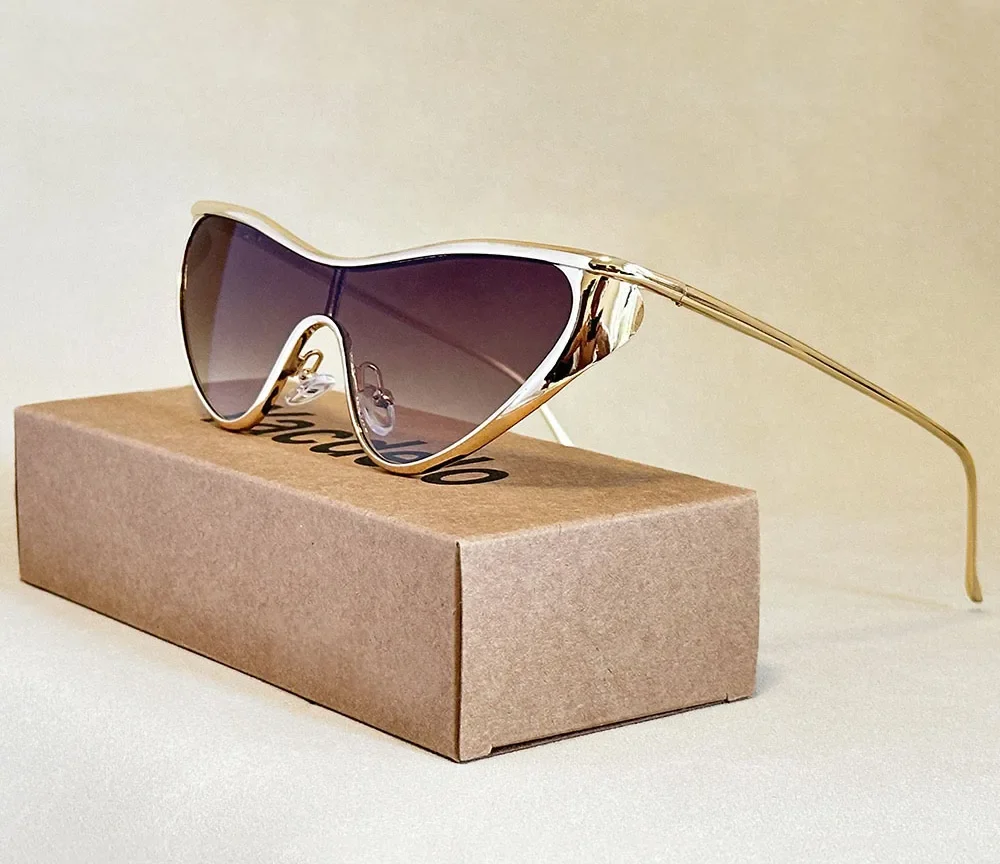 משקפי שמש עין חתול לנשים בסגנון אופנתי וינטאג'