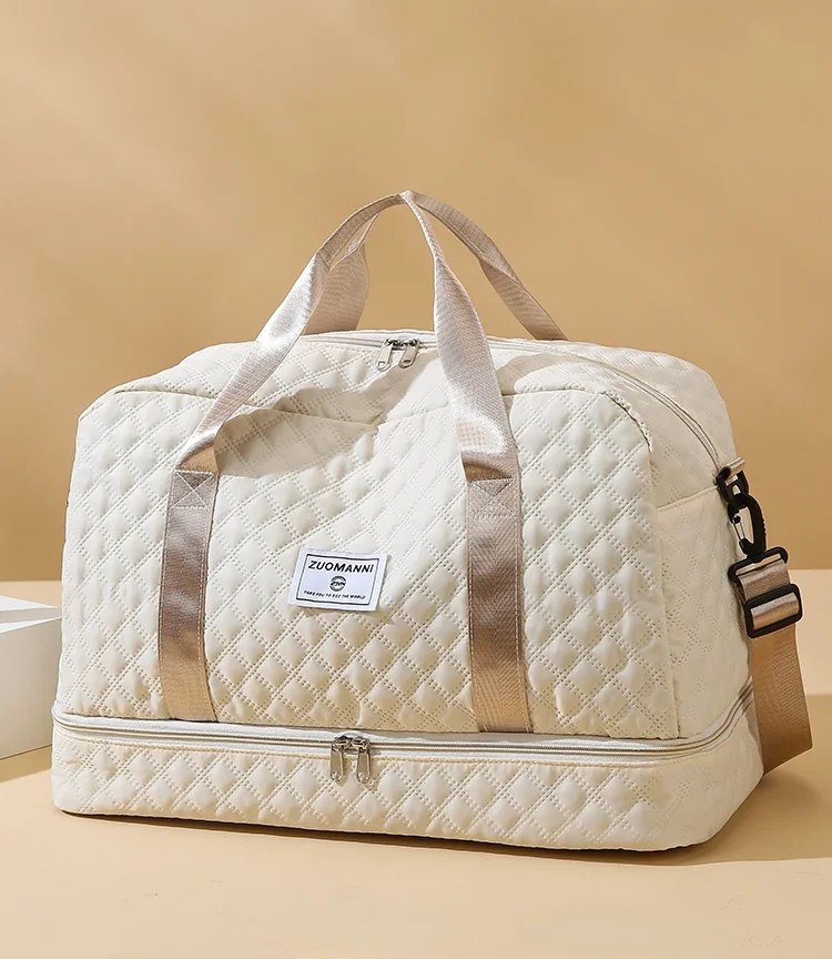 תיק נשיאה קל משקל, עמיד למים לנסיעות, נפח גדול לאחסון ספורט וכושר