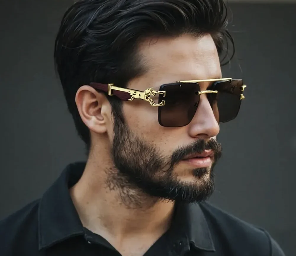 משקפי שמש וינטאג' לגברים