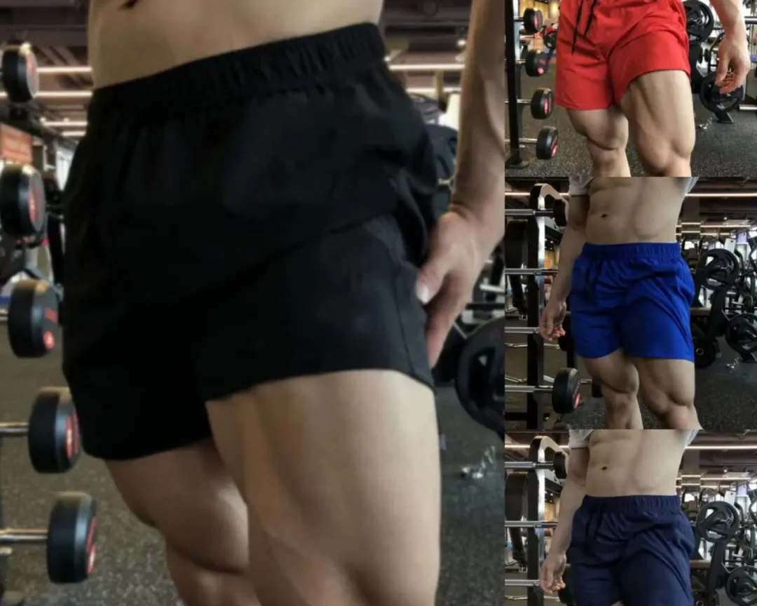 מכנס בגד ים לגברים, לספורט ולחוף הים, בגדי כושר לחדר כושר