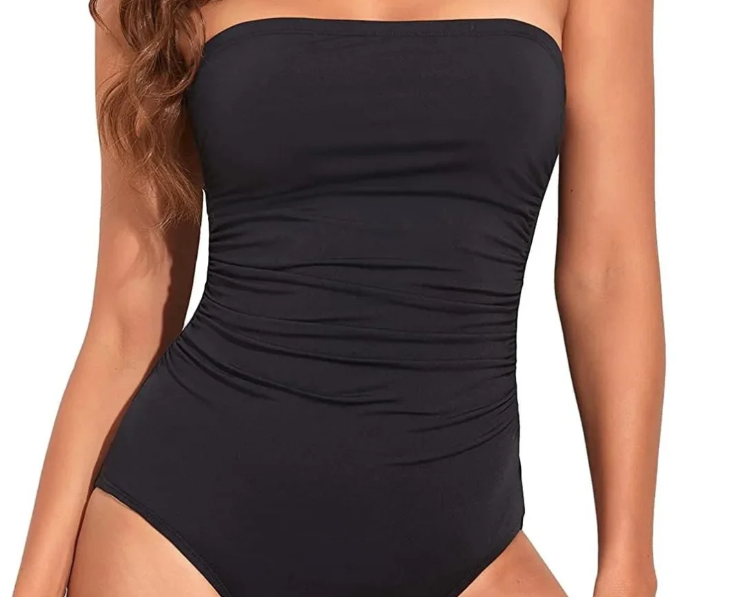 בגד ים שלם חתיכה אחת בסגנון בנדו משגע לנשים 2025