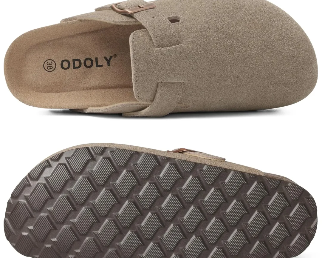 קבקבי גברים מסוג Goosecret בעיצוב בריטי, סוליה שעם, ציפוי ג'מש, נוחות יוצאת דופן