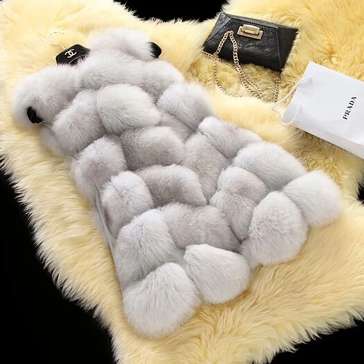 קרדיגן ווסט לנשים, פרווה מלאכותית רכה ומלטפת, לחימום מקסימלי בימי החורף הקרים