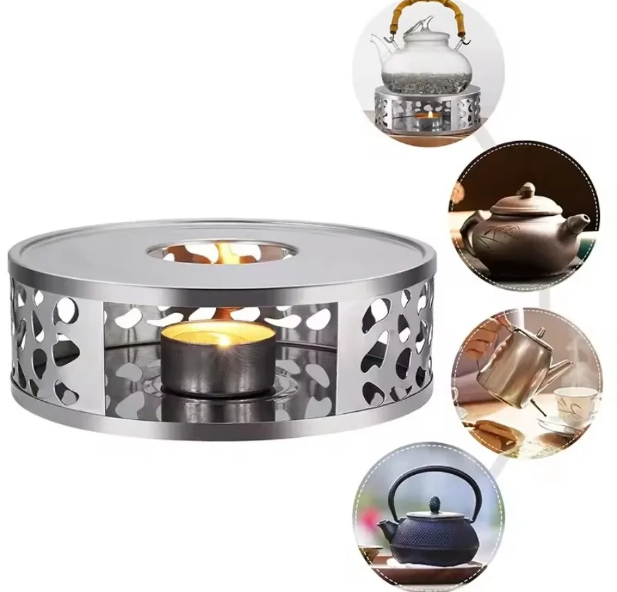 מחמם תה ומזון מפלדת אל-חלד, לאירוח ושמירה על חום, אביזר אופנתי ויעיל לכל שולחן אירוח