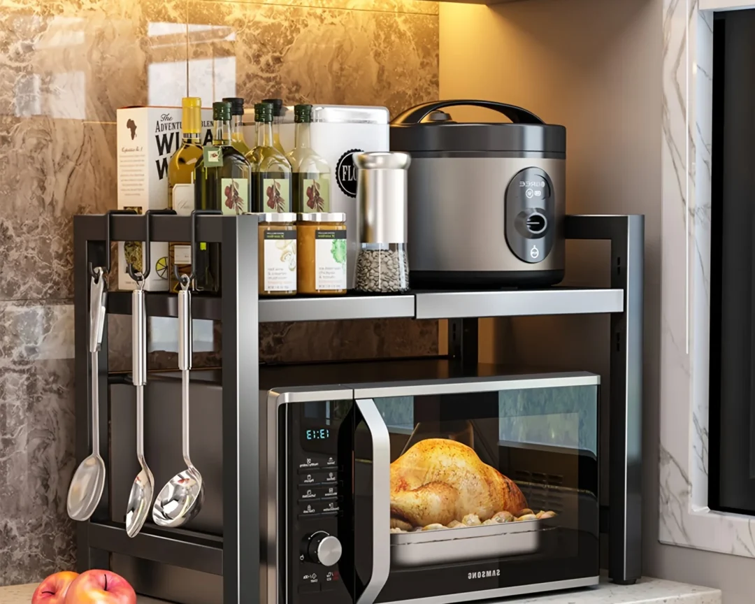 מדף מיקרוגל ניתן להרחבה