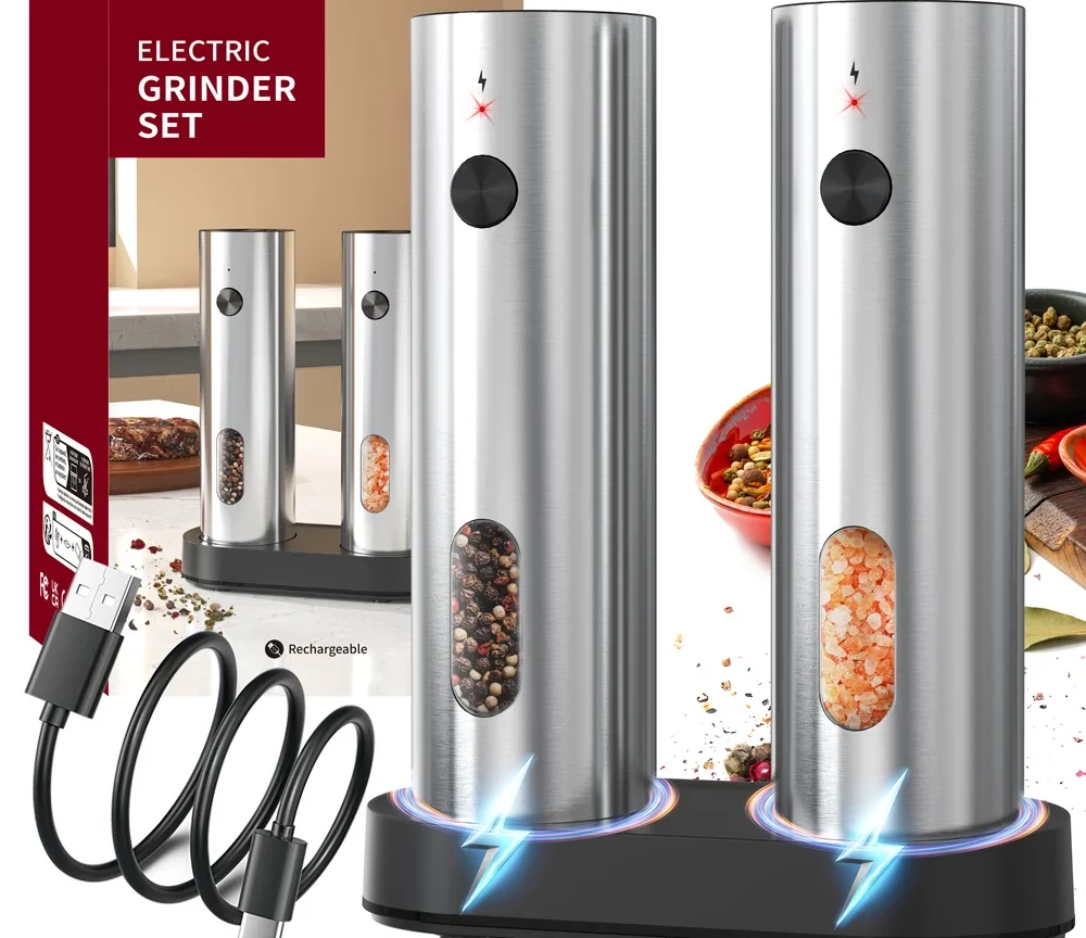 מטחנת פלפל ומלח חשמלית