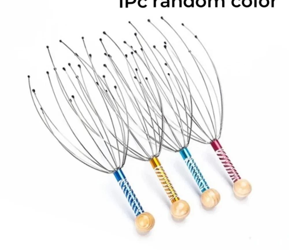 מסאג'ר ראש תמנון לעיסוי קרקפת