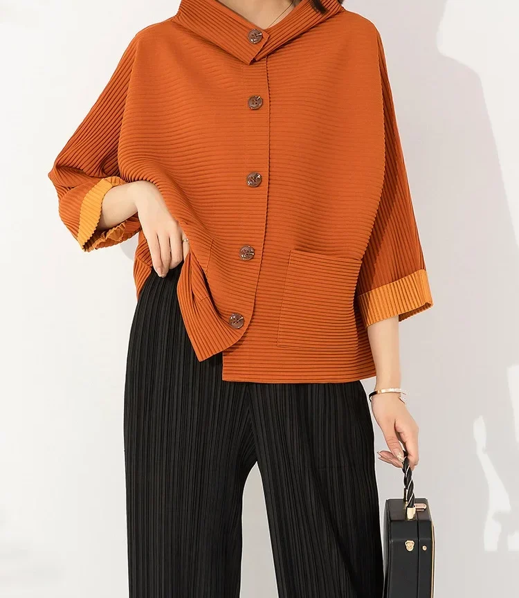 חולצת ג'קט חדשה, אופנה  צרפתית, בד אלסטי בסגנון רטרו